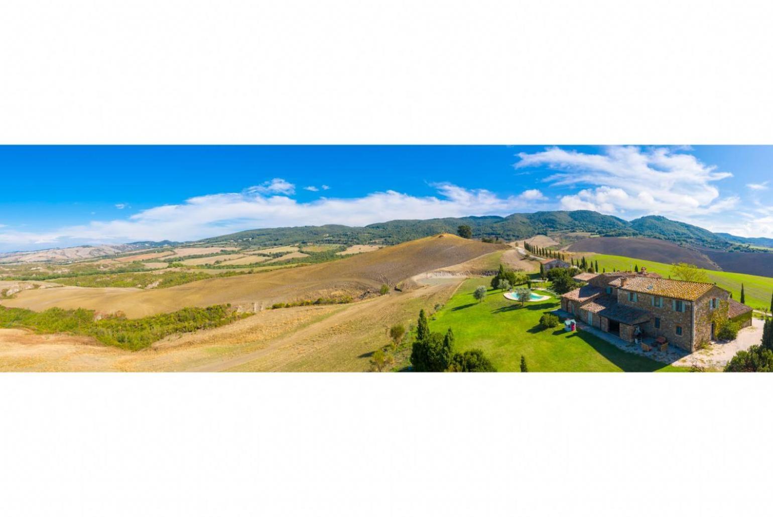 Villa Podere Belvedere Сиена Екстериор снимка