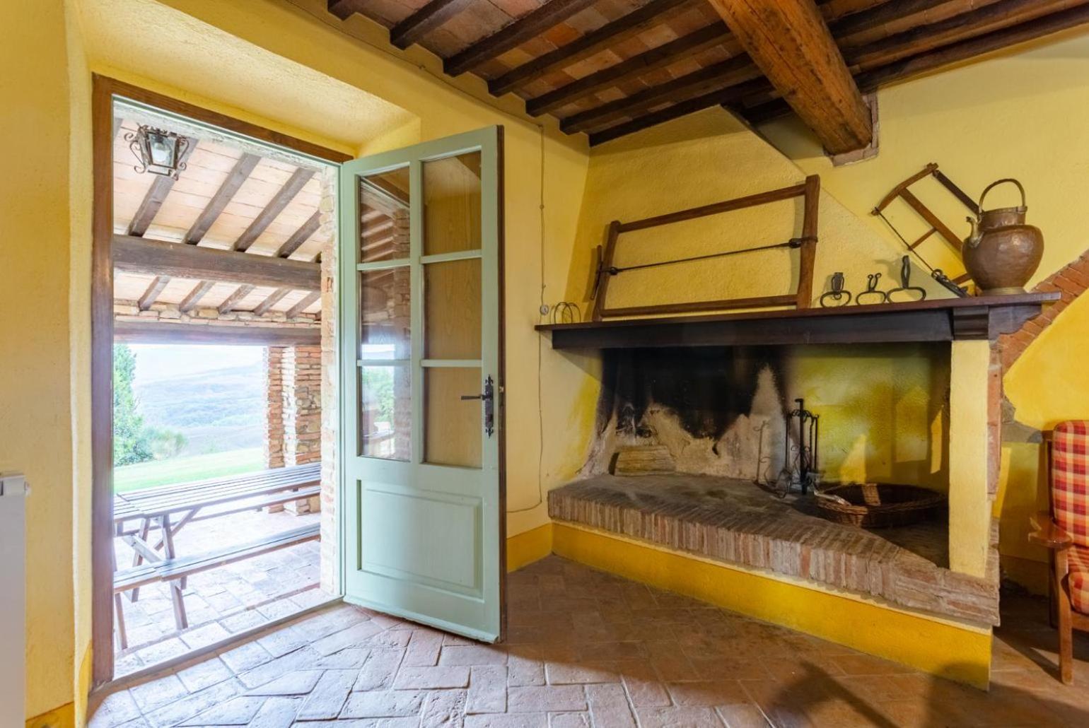 Villa Podere Belvedere Сиена Екстериор снимка