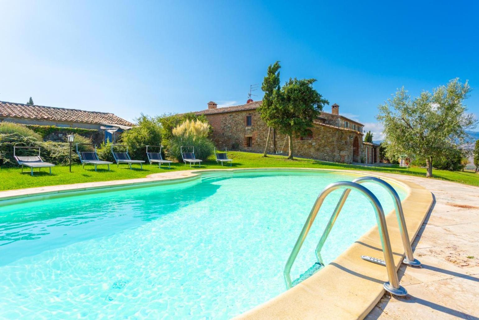 Villa Podere Belvedere Сиена Екстериор снимка