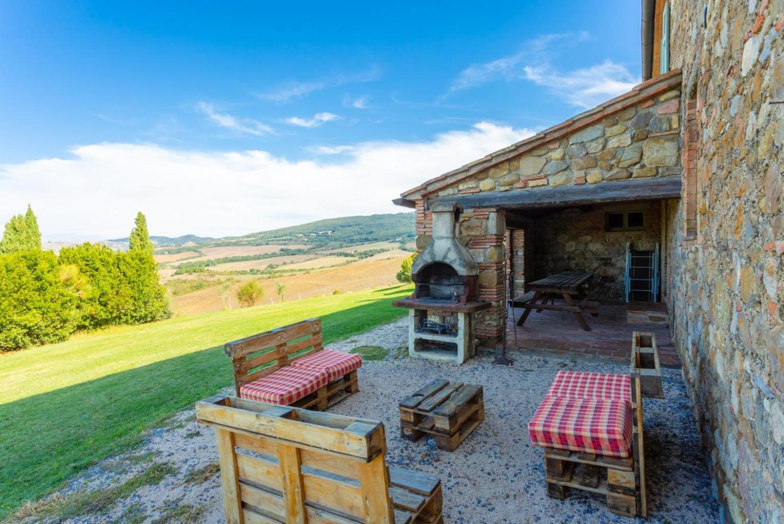 Villa Podere Belvedere Сиена Екстериор снимка
