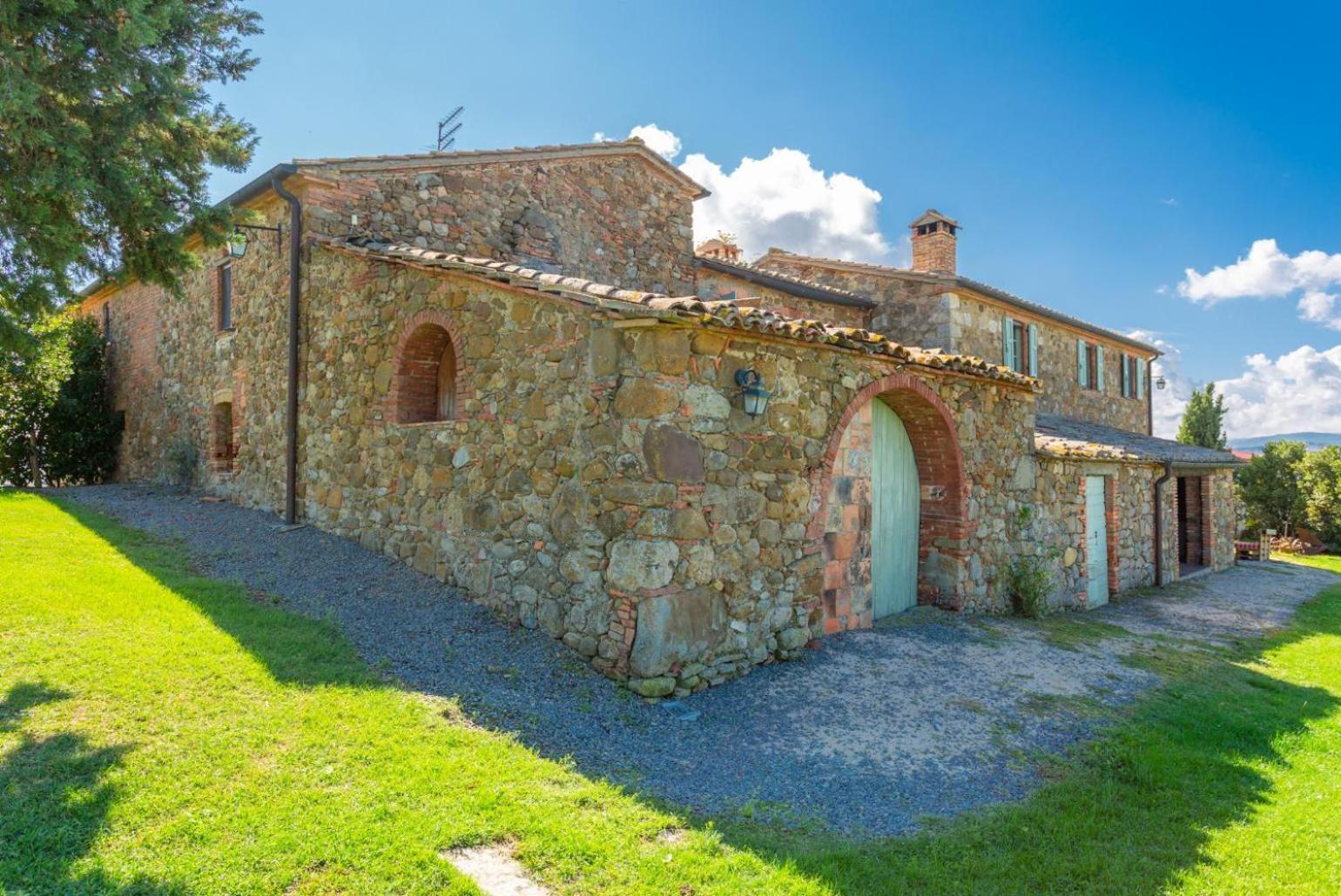 Villa Podere Belvedere Сиена Екстериор снимка