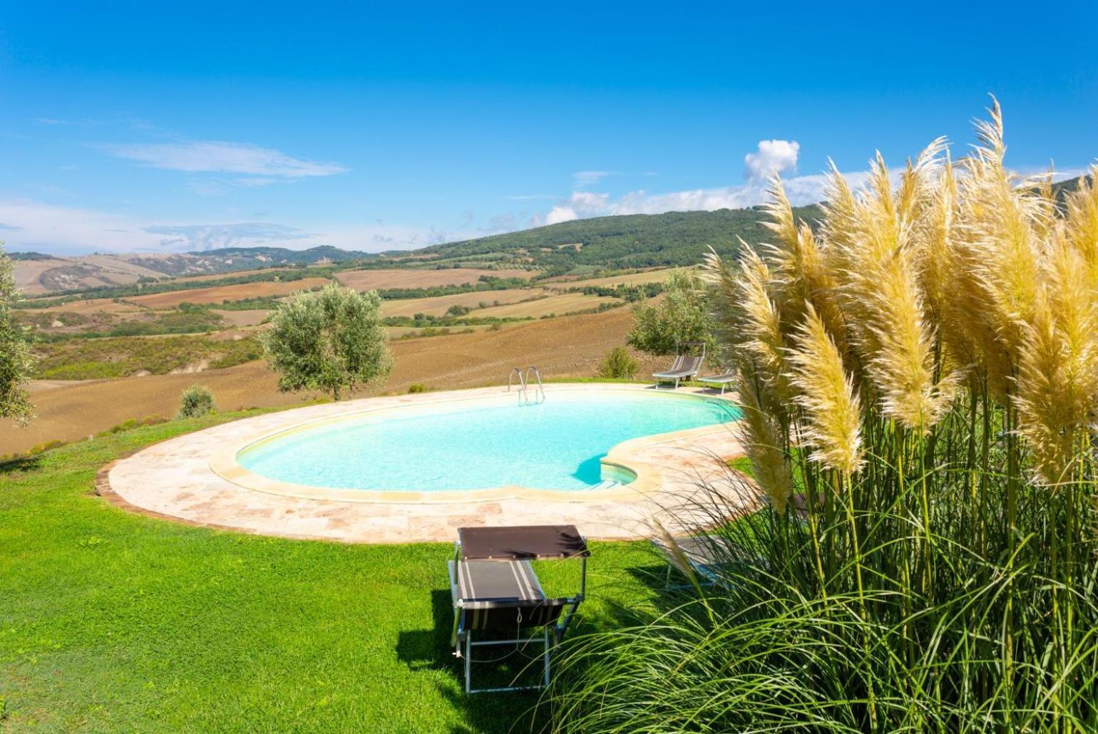 Villa Podere Belvedere Сиена Екстериор снимка