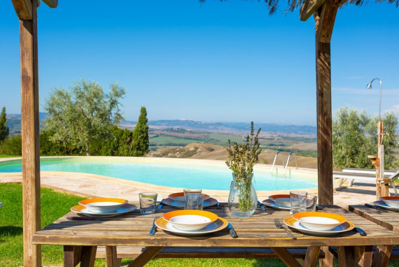 Villa Podere Belvedere Сиена Екстериор снимка