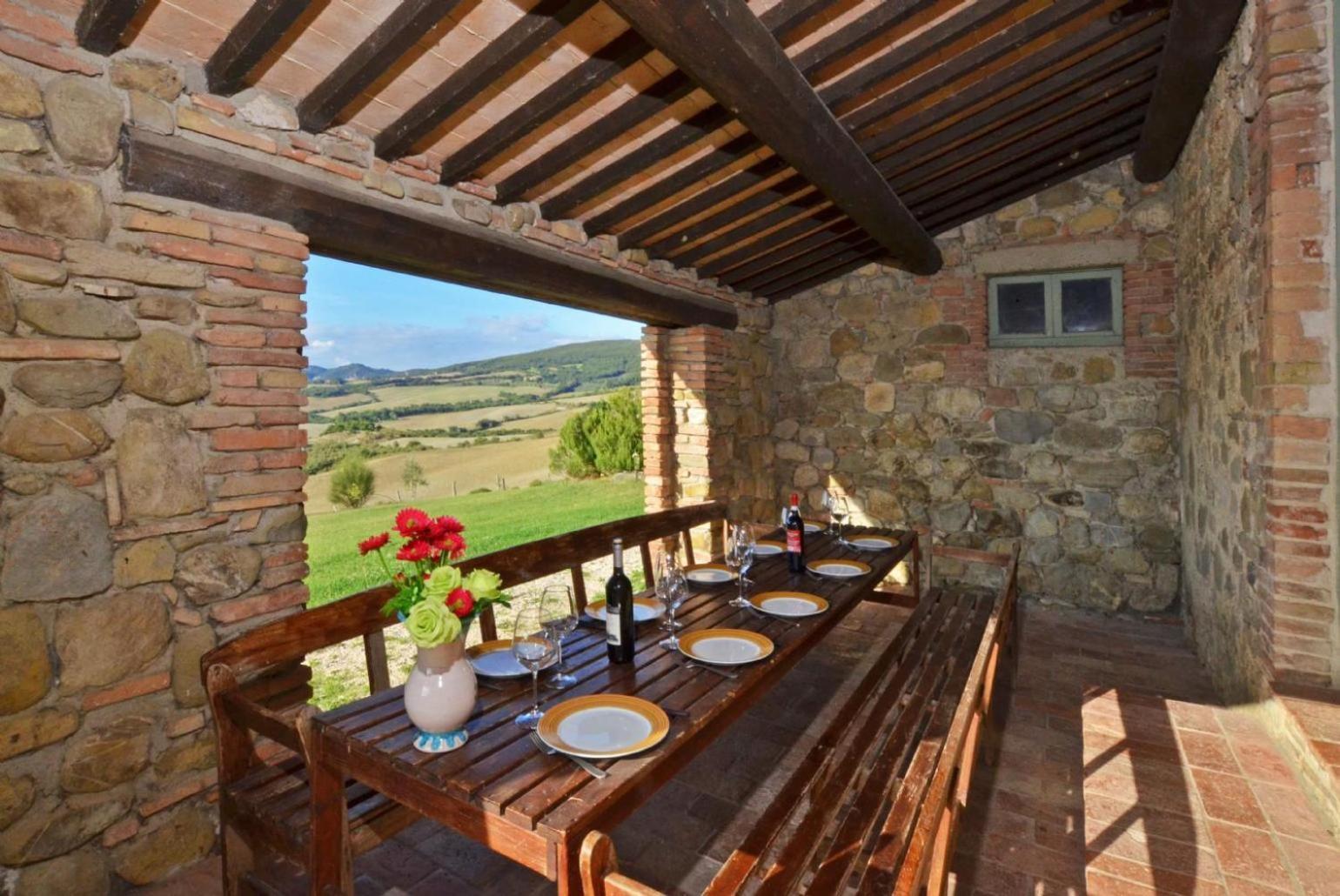 Villa Podere Belvedere Сиена Екстериор снимка